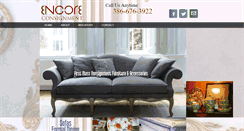 Desktop Screenshot of encoreconsignmentormond.com